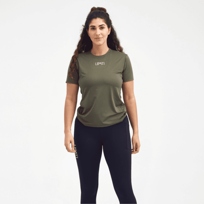 Lipati Sunbeam Tee K. L Vihreä Naiset