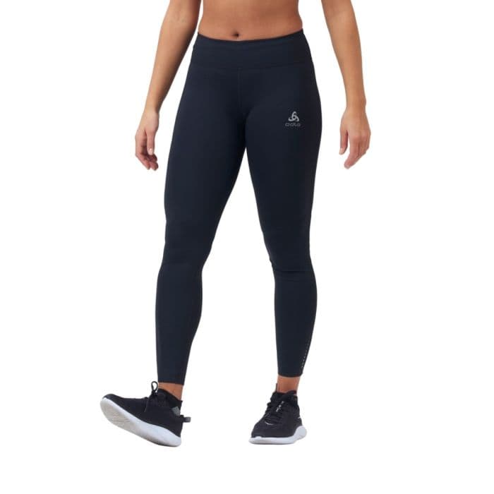Odlo Tights Zeroweight K. XS Musta Naiset