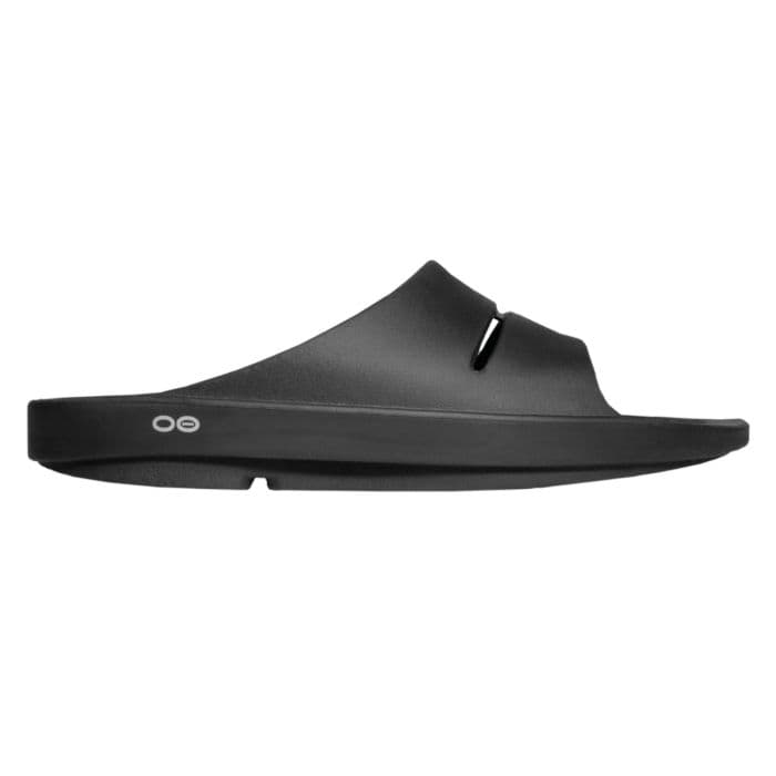 Oofos Ooahh Slide Sandal K. 36 Musta Unisex