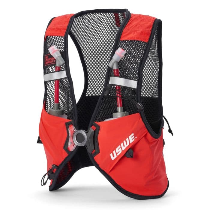 USWE Pace 2L Trail Running Vest K. M Punainen Unisex
