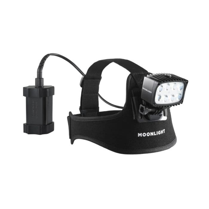 Moonlight Bright as Day 4000 Headlamp K. ONE SIZE Musta Unisex