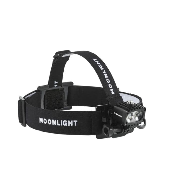 Moonlight Bright as Day 800 Headlamp K. ONE SIZE Musta Unisex