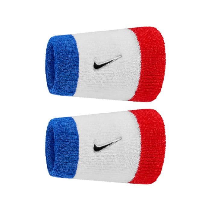 Nike Swoosh Classic Doublewide Wristband 2-Pack K. ONE SIZE Valkoinen Unisex