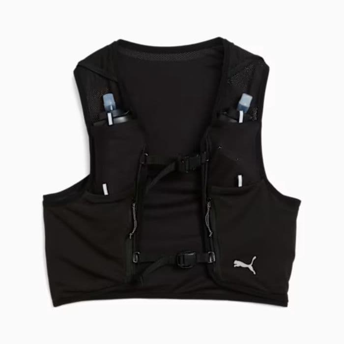 PUMA Race Day Running Vest K. L/XL Musta Unisex