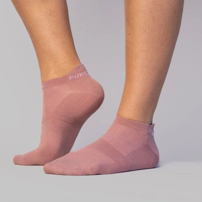 PureLime Footies 2-pack K. 36/38 Musta Naiset