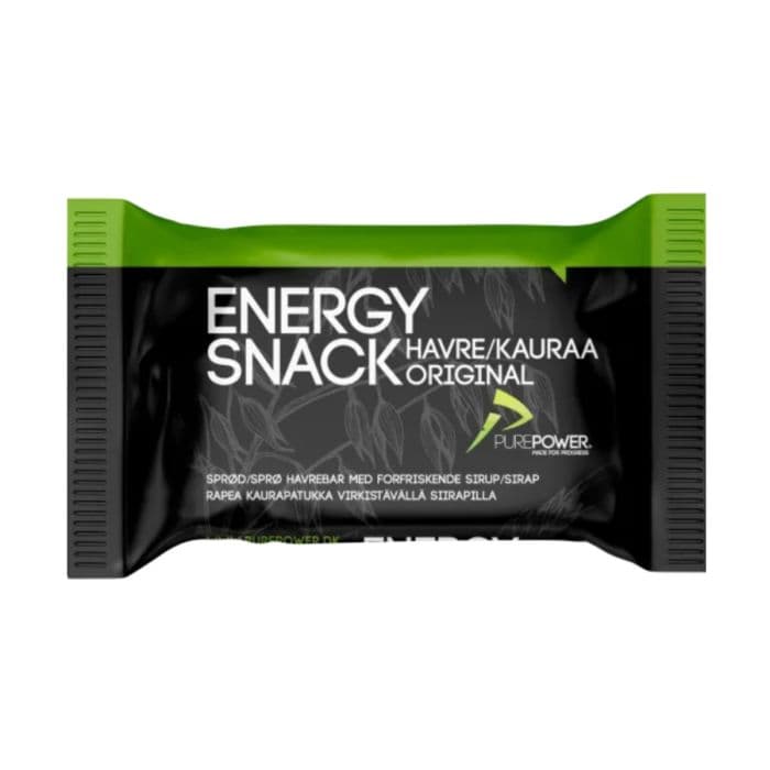 PurePower Energiapatukka Original K, Yksi Koko - Valkoinen, Tehokas Energia Juoksuun ja Liikuntaan