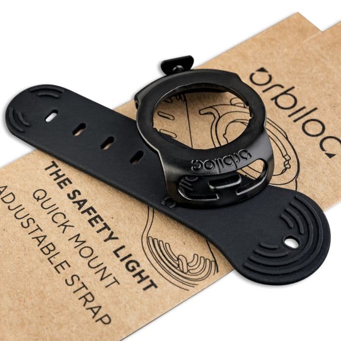 Orbiloc Quick Mount Adjustable K. ONE SIZE Musta Unisex
