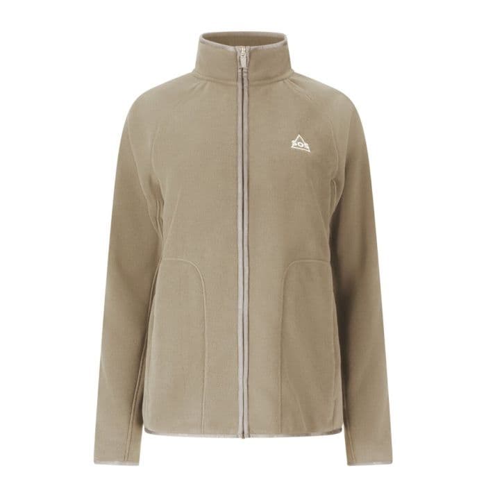 SOS Munson Full Zip Fleece K. M Ruskea Naiset