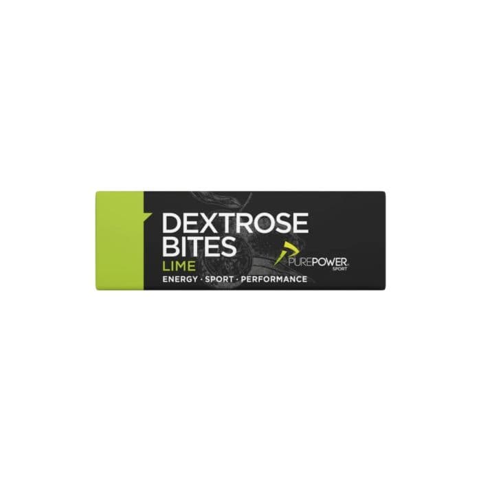 PurePower Dextrose Bites Lime K. ONE SIZE Vihreä Unisex