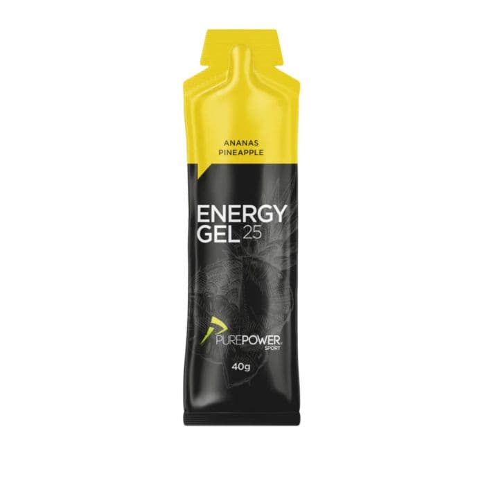 PurePower Energi-geeli 40 g, Ananas - Tehokas energialähde juoksijoille RunningXpertilta