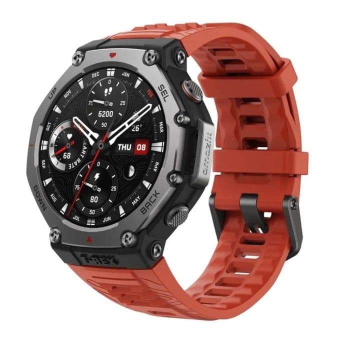 Amazfit T-Rex 3 K. ONE SIZE Punainen Unisex