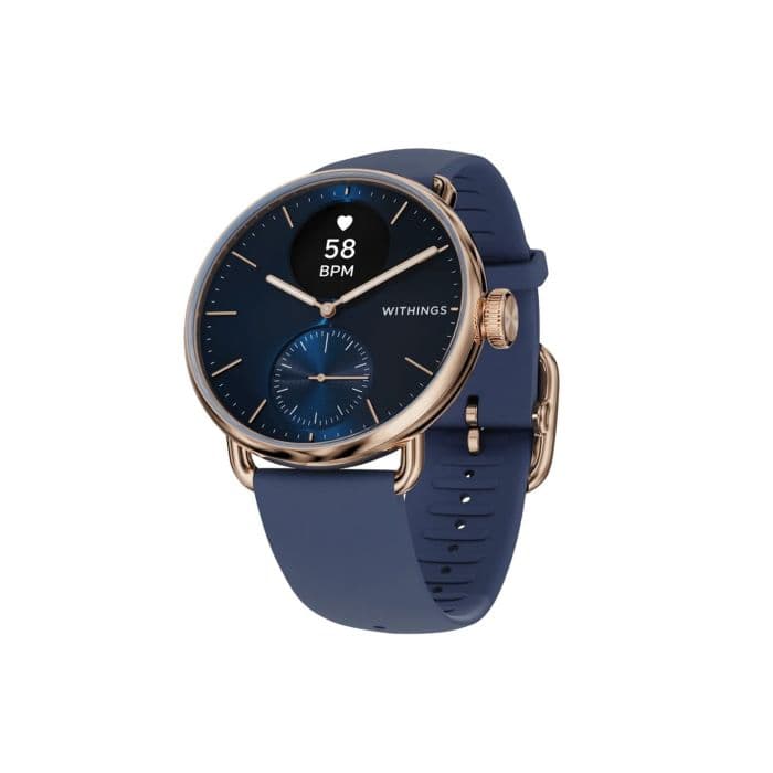 Withings Scanwatch 2 38mm Musta - Älykello kuntoiluseurannalla ja sydämenvalvonnalla aktiiviseen elämäntapaan