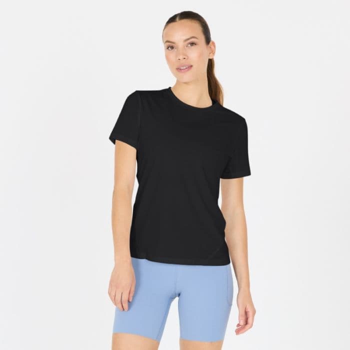 Endurance Nan S/S Tee K. 36 Musta Naiset